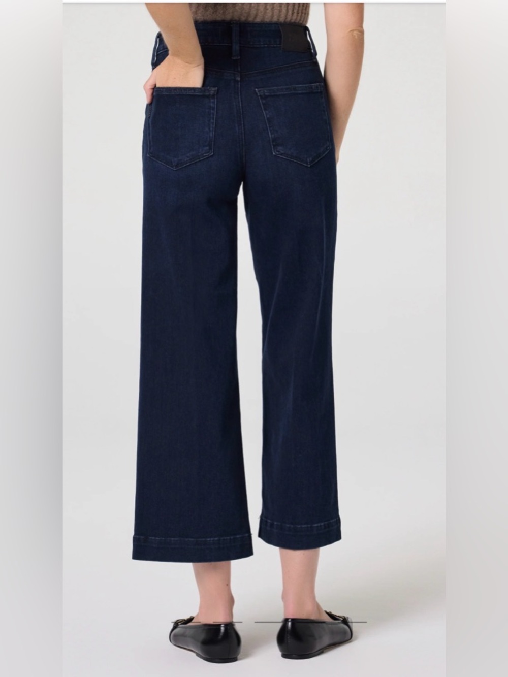 Paige Anessa Wide Leg Jeans - Picture 2 of 7